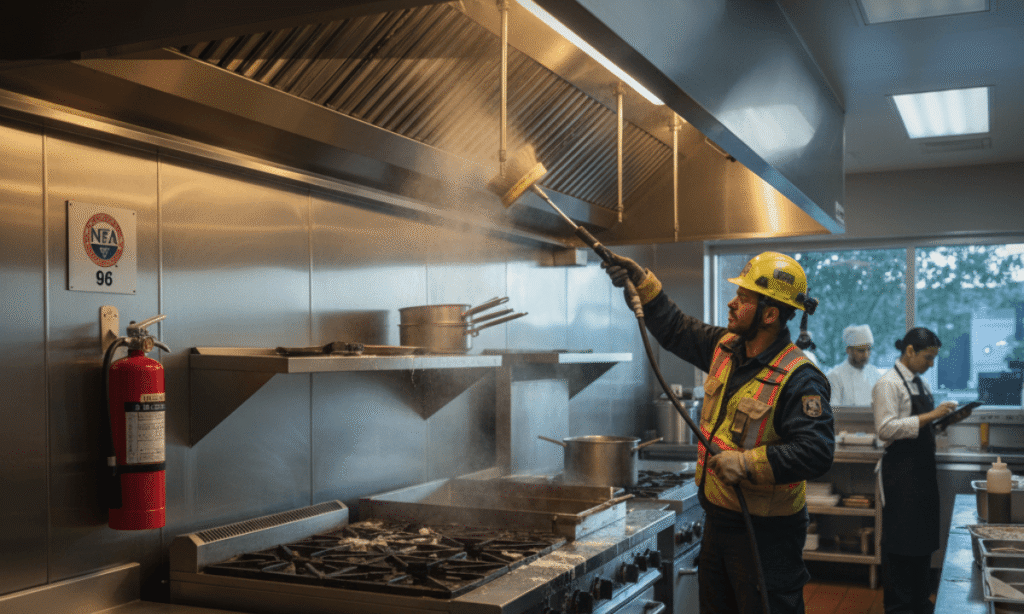 The Ultimate Guide to NFPA 96: What Restaurant Owners MUST Know About Fire Safety Compliance 3 NFPA 96 Compliance Guide | Discount Hood Cleaners