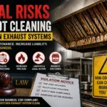Legal Risks of Not Cleaning Kitchen Exhaust Systems | Avoid Fines